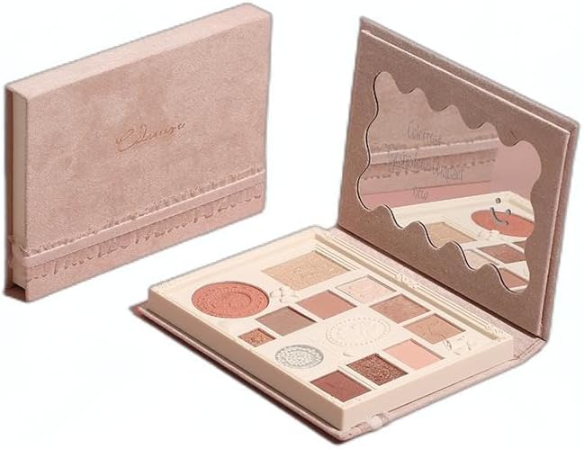 COLORROSE Lace Embossed Western Antique Makeup Smokey Pink Tea